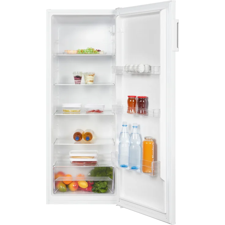 Exquisit KS 320-V-H-040 E Kühlschrank, freistehend, weiß, Energieklasse E – Bild 4
