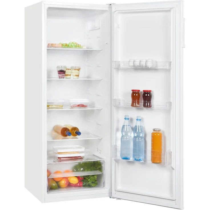 Exquisit KS 320-V-H-040 E Kühlschrank, freistehend, weiß, Energieklasse E – Bild 5