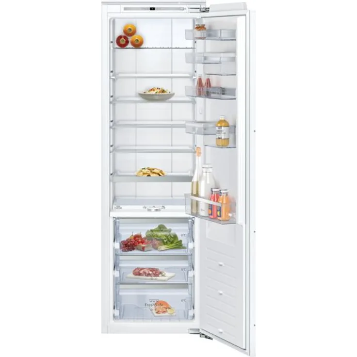 Neff KI8816DE1 Kühlschrank, Einbau, weiß, Schnellkühlen und -gefrieren, LED, Breite 55.8 cm, Energieklasse E
