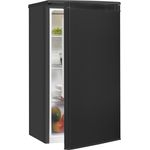 Exquisit KS85-V-090F Kühlschrank, freistehend, schwarz, Energieklasse F