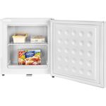 Stillstern Mini-Gefrierschrank mit Schloss, freistehend, Eiswürfelschale, wechselbarer Türanschlag, Breite 47 cm, Energieklasse E