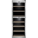 Caso Design Wine Comfort 1260 Smart App-Gesteuerter Weinkühlschrank, freistehend, 126 Flaschen, 7 Flaschenborde, Breite 59.5 cm