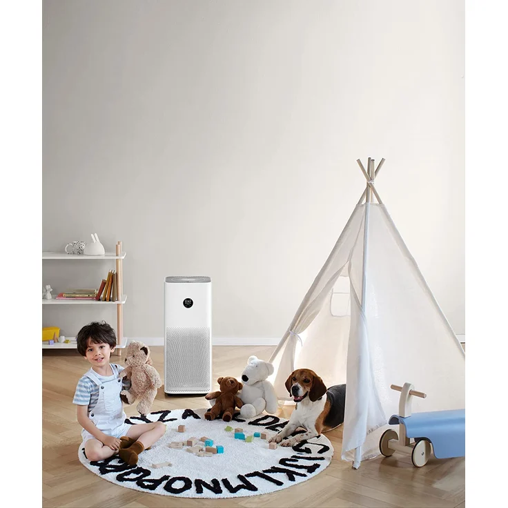 Xiaomi Smart Air Purifier 4 Pro EU Luftreiniger, PCADR 500m³-h, FCADR 185m³-h, optimal für 60 m², Touch-Display, App- & Sprachsteuerung (BHR5056EU) – Bild 5