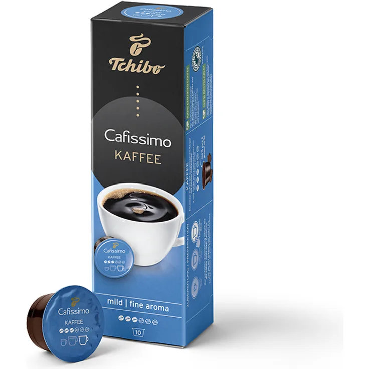 Tchibo Cafissimo Filterkaffee mild Kapseln, 10 Stück