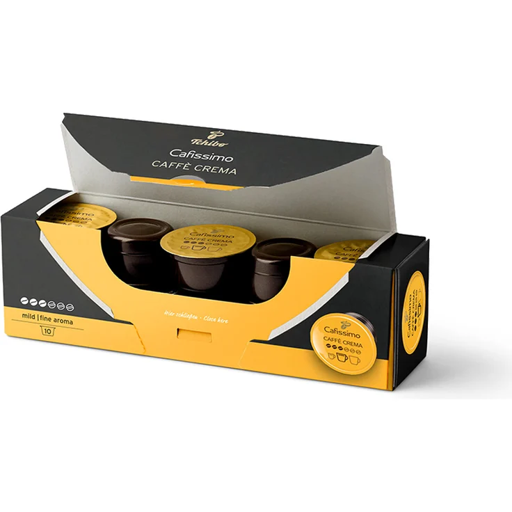 Tchibo Cafissimo Caffè Crema mild Kapseln, 10 Stück – Bild 2