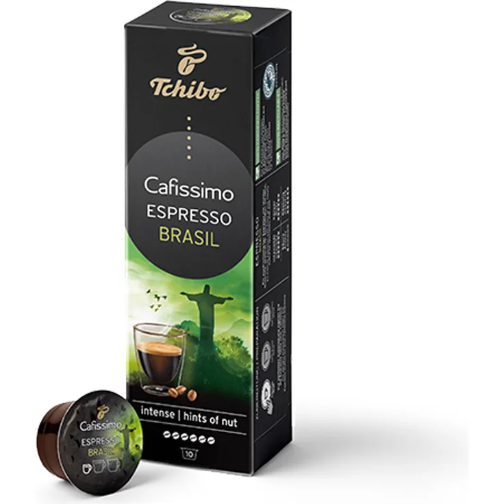 Tchibo Cafissimo Espresso Brasil Kapseln, 10 Stück