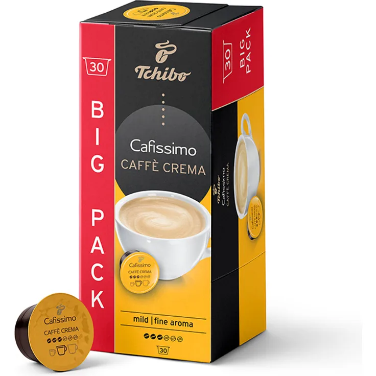 Tchibo Cafissimo Caffè Crema mild Kapseln, 30 Stück