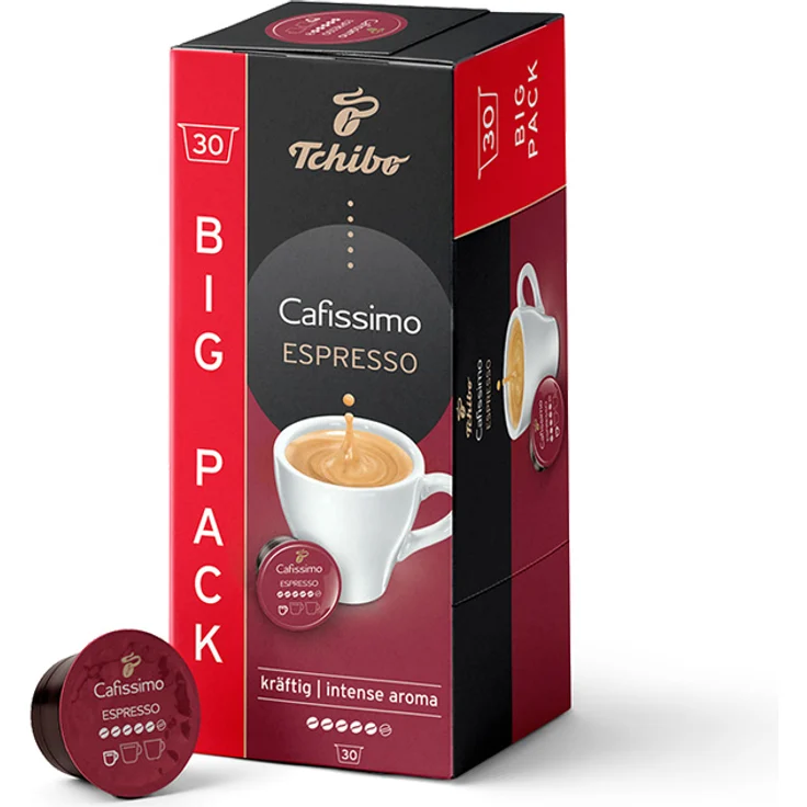 Tchibo Cafissimo Espresso kräftig Kapseln, 30 Stück – Bild 1