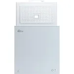 TroniTechnik Borgar 160 Gefriertruhe, freistehend, abschließbar mit Korb, Breite 57 cm, Energieklasse E