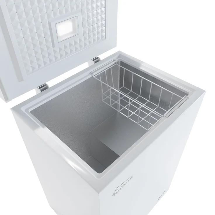 TroniTechnik Borgar 100 L Gefriertruhe, freistehend, abschließbar mit Korb, Breite 55 cm, Energieklasse E – Bild 8