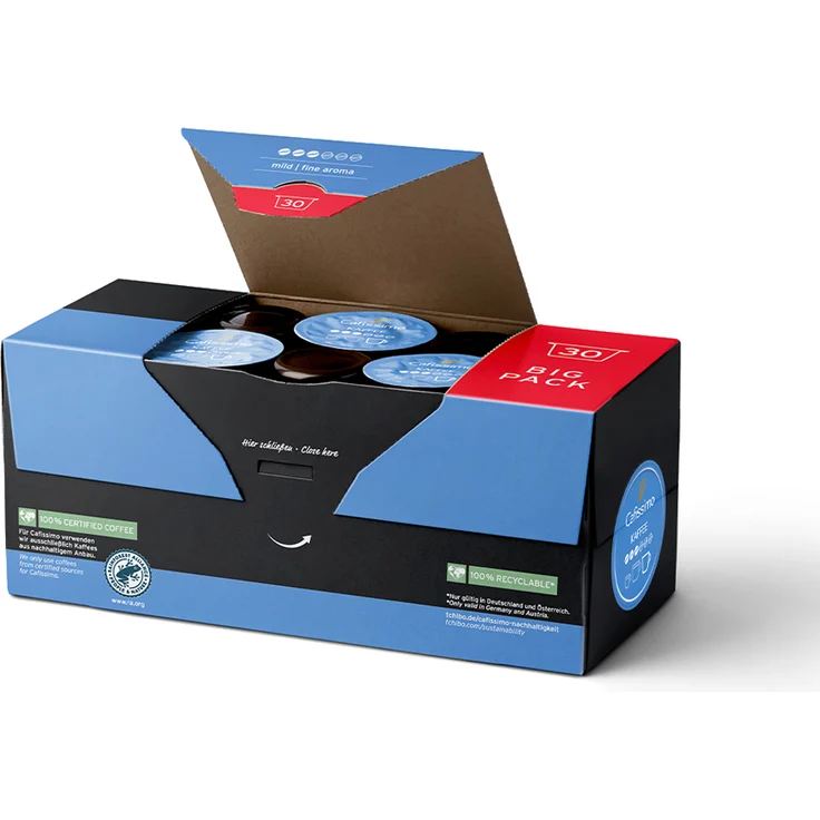 Tchibo Cafissimo Filterkaffee mild Kapseln, 120 Stück (4 x 30 Kapseln) – Bild 2