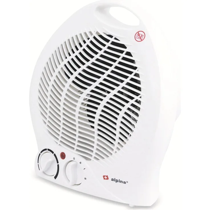 Heizlüfter ALPINA LQ801, 2000 W, weiß, Heizlüfter