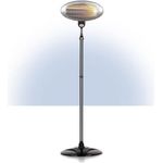 Wickeltisch-Heizstrahler mit Ständer