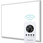 Heidenfeld Infrarotheizung HF-HP106-3 weiß inkl. Fernbedienung, 300 Watt, Infrarotheizung