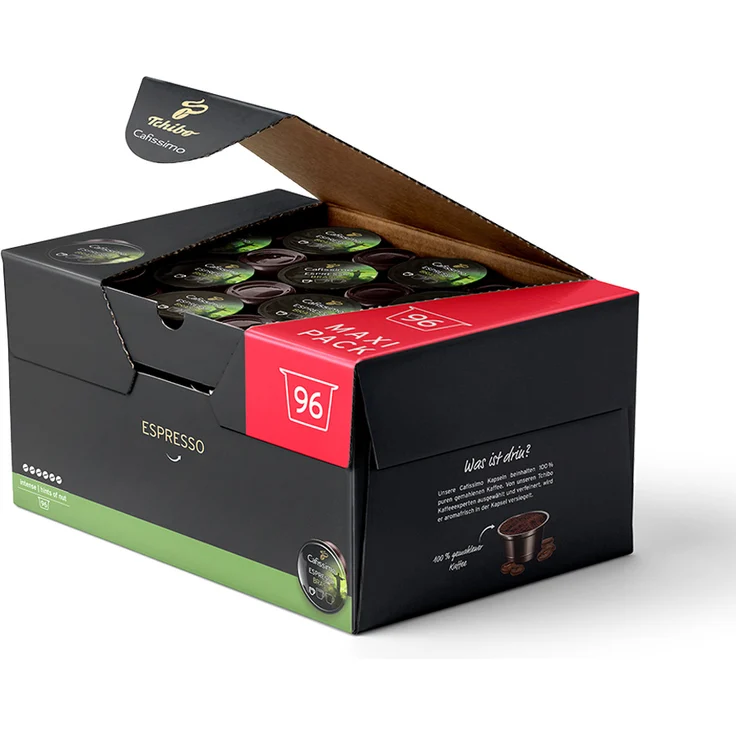 Tchibo Cafissimo Espresso Brasil Kapseln, 96 Stück – Bild 1