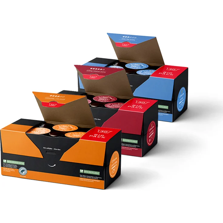 Tchibo Cafissimo Vorratsbox Caffè Crema, Espresso, Kaffee 90 Stück (3 x 30 Kapseln) – Bild 2