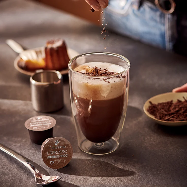 Tchibo Cafissimo Flavoured Summer Edition Espresso Double Choc, Premium Qualität, 10 Kapseln – Bild 5