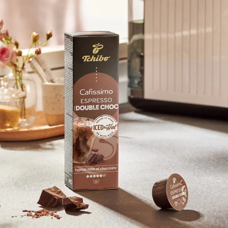 Tchibo Cafissimo Flavoured Summer Edition Espresso Double Choc, Premium Qualität, 10 Kapseln – Bild 4