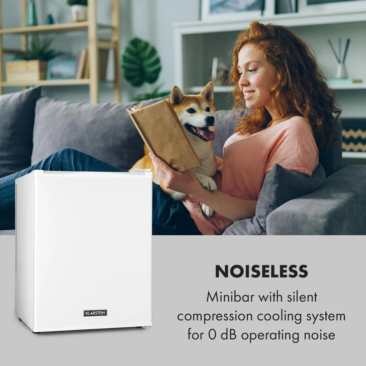 Klarstein Happy Hour Minikühlschrank, freistehend, 40 L, LED-Licht, Energieklasse G - Preisvergleich – Bild 3