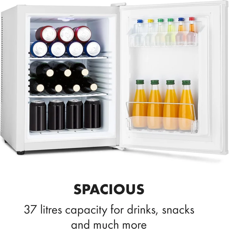 Klarstein Happy Hour Minikühlschrank, freistehend, 40 L, LED-Licht, Energieklasse G - Preisvergleich – Bild 5