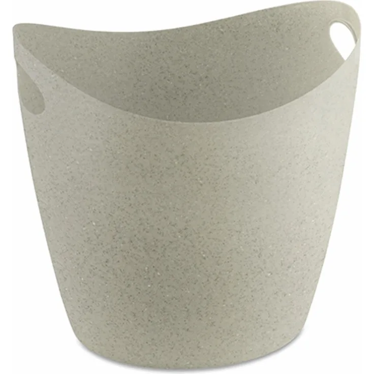 Koziol Zuber Bottichelli XL, Bottich, Aufbewahrungskorb, Organic Recycled, Recycled Desert Sand, 28 L, 1447121