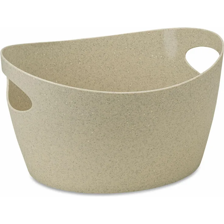 Koziol Utensilo Bottichelli S, Bottich, Aufbewahrungskorb, Organic Recycled, Recycled Desert Sand, 1.5 L, 1445121
