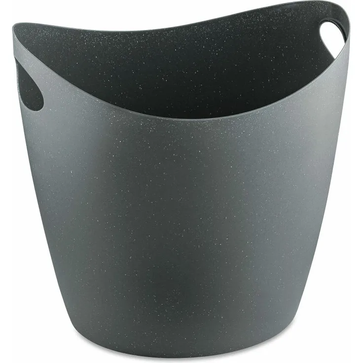 Koziol Zuber Bottichelli XL, Bottich, Aufbewahrungskorb, Organic Recycled, Recycled Ash Grey, 28 L, 1447120