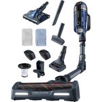 Rowenta RH9898 X-Force Flex 11.60 AQUA, 45 min Akkubetrieb, Akkuwechsel-Option, blau-grau