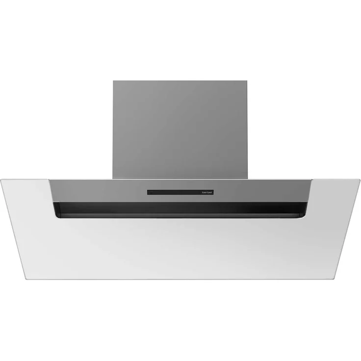 Berbel Ergoline 2 BKH 90 EG 2, Kopffreihaube, Wandmontage, Breite 90 cm, Abluft und Umluft, TouchControl, Fettfilter Sättigungsanzeige, Weiß – Bild 1