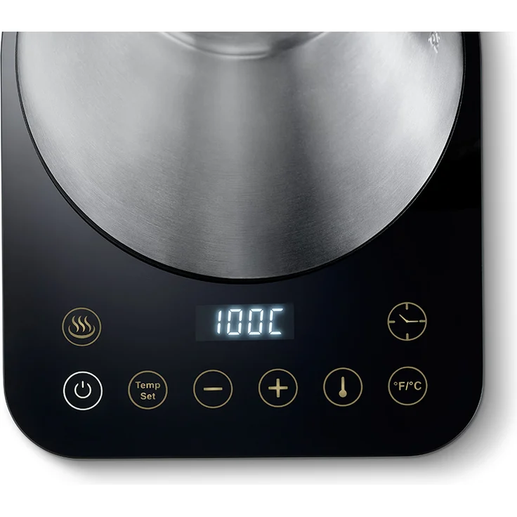 Tchibo elektrischer Schwanenhalskessel, Wasserkocher, Temperaturhaltefunktion, LED-Display – Bild 5
