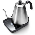 Tchibo elektrischer Schwanenhalskessel, Wasserkocher, Temperaturhaltefunktion, LED-Display