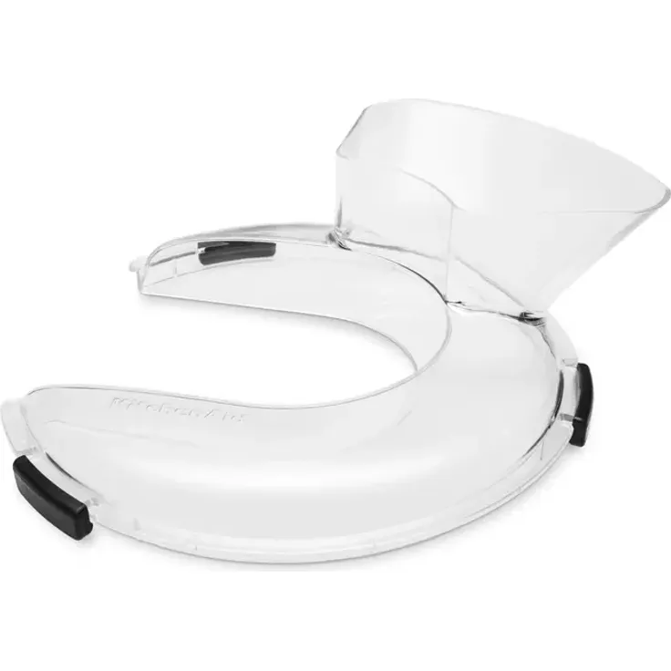  KitchenAid 5KSMTHPS Easy Snap Spritzschutz, für alle KitchenAid Küchenmaschinen mit 4,3L und 4,8L, Kunststoff, transparent