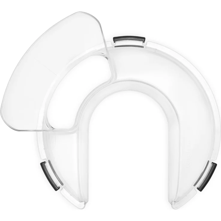  KitchenAid 5KSMTHPS Easy Snap Spritzschutz, für alle KitchenAid Küchenmaschinen mit 4,3L und 4,8L, Kunststoff, transparent – Bild 3