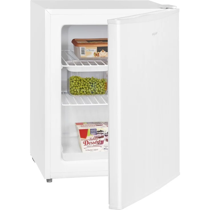 Exquisit GB60-150E Mini-Gefrierschrank, freistehend, weiß, Breite 48 cm, Energieklasse E - Preisvergleich – Bild 1
