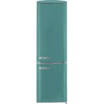 Exquisit RKGC250-70-H-160E Kühl-Gefrierkombination, freistehend, taubenblau, LED, Breite 54.5 cm, Energieklasse F