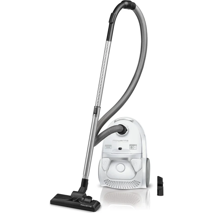 Rowenta RO3927EA Bodenstaubsauger mit Beutel, weiß – Bild 1
