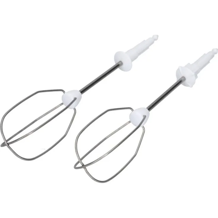 BSH Bosch Rührbesen 00659596 (2 Stück), Hanmixer-Zubehör, weiß, edelstahl