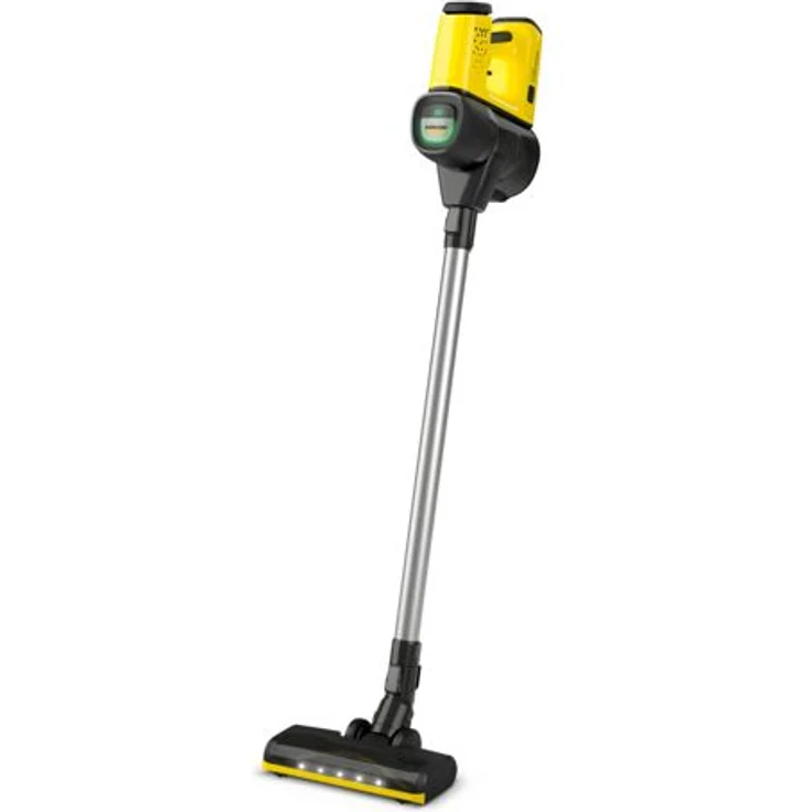 Kärcher VC 6 Cordless ourFamily Handstaubsauger, 50 min Akkubetrieb, Zyklon-Technologie, schwarz-gelb – Bild 1