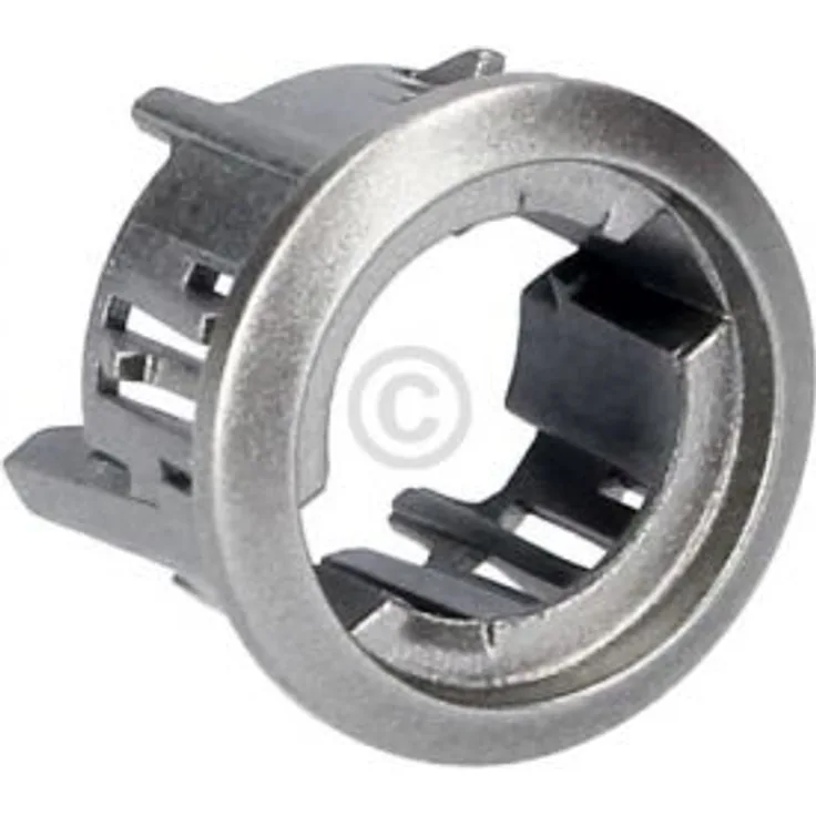 Whirlpool Tastenhalter Whirlpool 481241129017 silbern klein für Mikrowelle