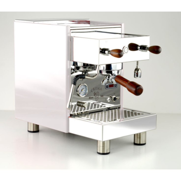 Bezzera Crema PM PID Siebträgermaschine 2-Kreiser Inox-Edelstahl