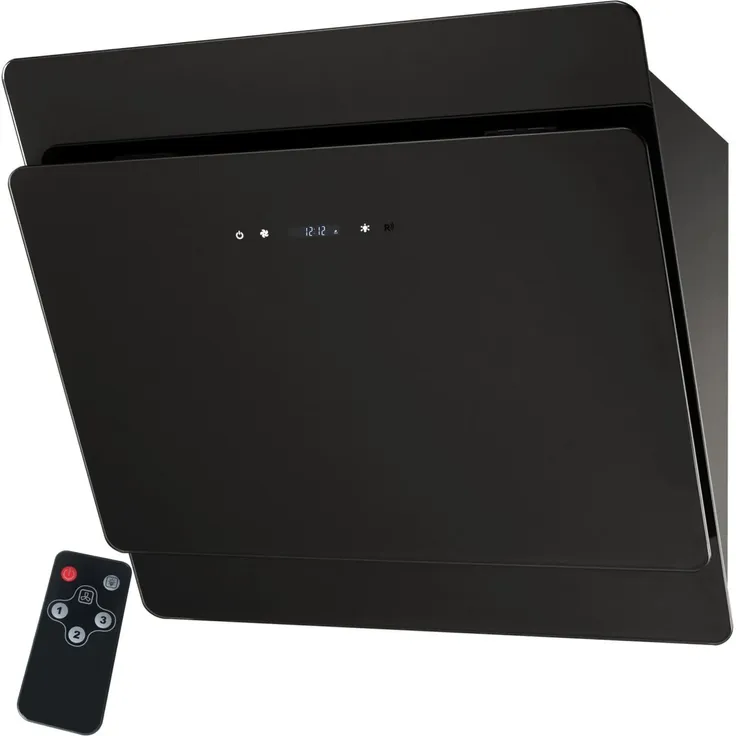 Syntrox germany dunstabzugshaube 60 cm mit touch screen und fernbedienung dh-210w-60 touch glas black dh-210w-60 touch glas black