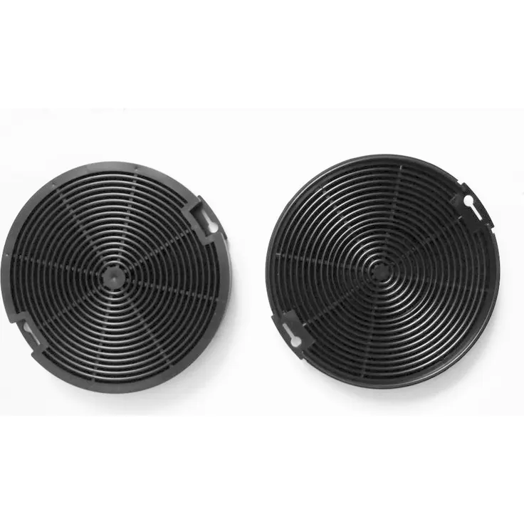 Kohlefilter set (2 stk.) für aeg electrolux zanussi eff 75 rund 150mm aktivkohlefilter 4055093712