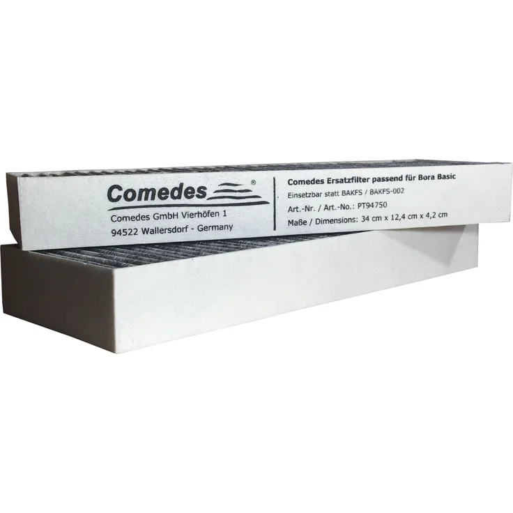 Comedes aktivkohlefilter-set passend für bora basic kochfeld bhu, bfiu und biu, einsetzbar statt bora filterset bakfs – Bild 4