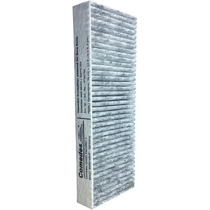 Comedes aktivkohlefilter-set passend für bora basic kochfeld bhu, bfiu und biu, einsetzbar statt bora filterset bakfs – Bild 2