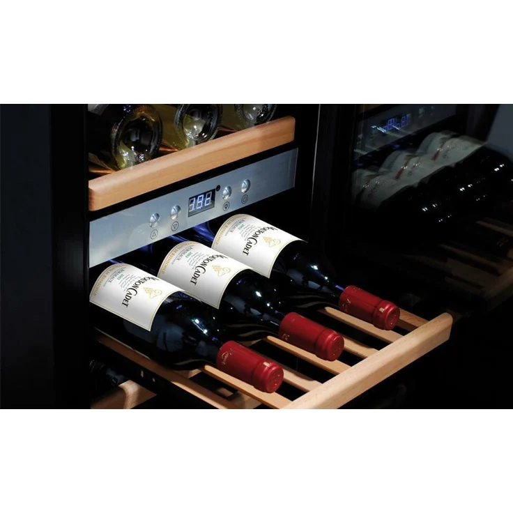 Caso Weinkühlschrank Wine Comfort 126, freistehend, 126 Flaschen, Breite 60 cm, Winemaster 126 – Bild 4