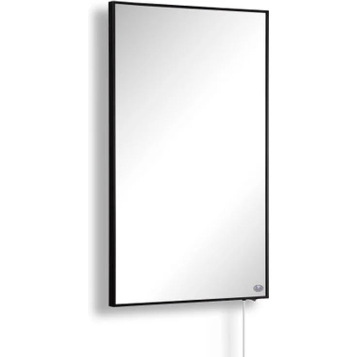 Könighaus Infrarotheizung Hybrid Spiegel S600 inkl. schwarzem Rahmen , Infrarotheizung
