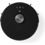 Nedis WIFIVCL001CBK Saugroboter mit Wischfunktion, 120 min Akkubetrieb, schwarz