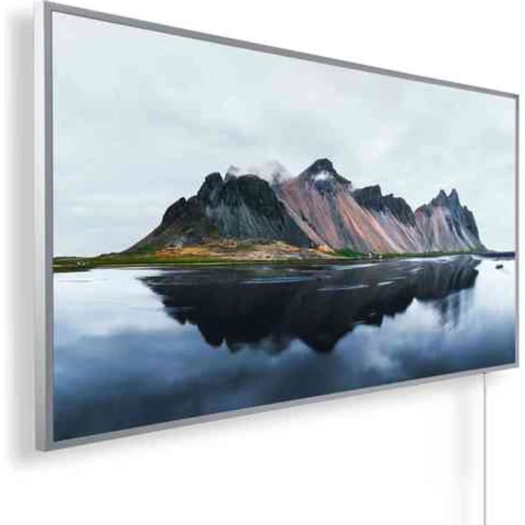 Könighaus Infrarotheizung Panorama-Serie 1200W Berg und See, Infrarotheizung – Bild 1