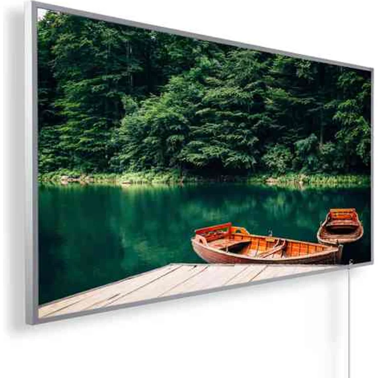 Könighaus Infrarotheizung Panorama-Serie 1200W Boot und See, Infrarotheizung – Bild 1