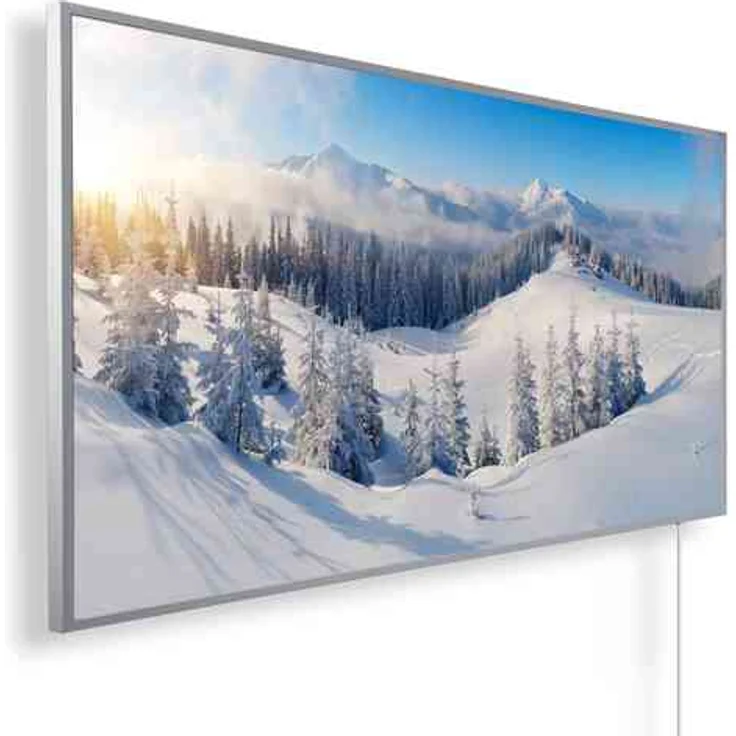 Könighaus Infrarotheizung Panorama-Serie 1200W Schneelandschaft, Infrarotheizung – Bild 1